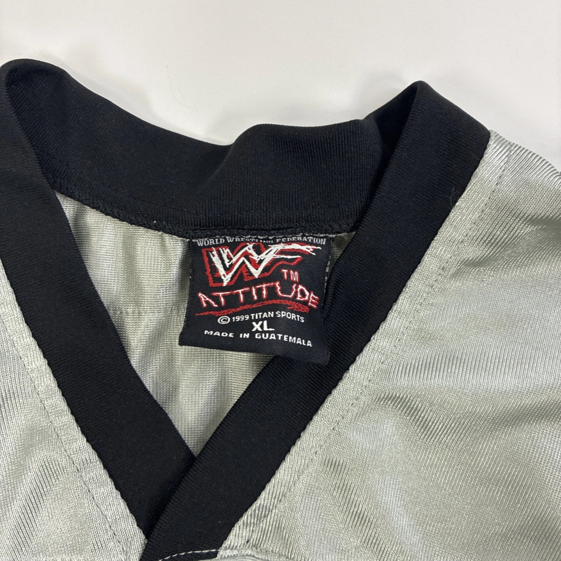 Vintage Stone Cold Bad To The Bonz Wrestling Jersey Size XL WWF WWE