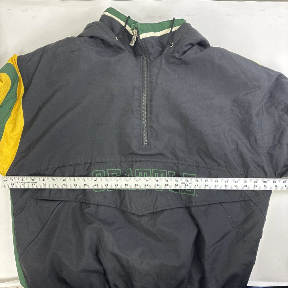 Seattle Supersonics Split Starter Puffer Jacket Size Large NBA