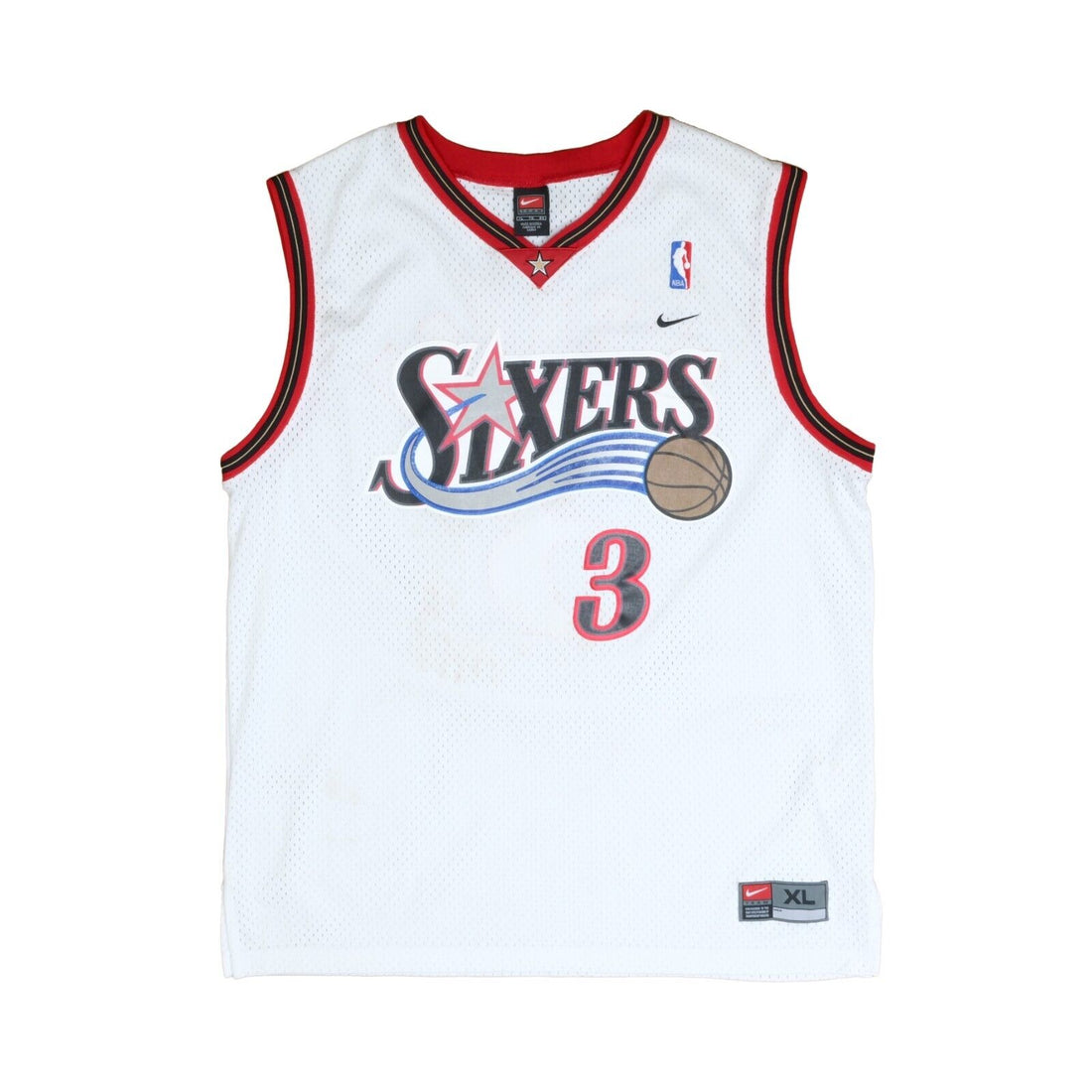 Allen Iverson Philadelphia 76ers Jersey Size XL Nike Retro