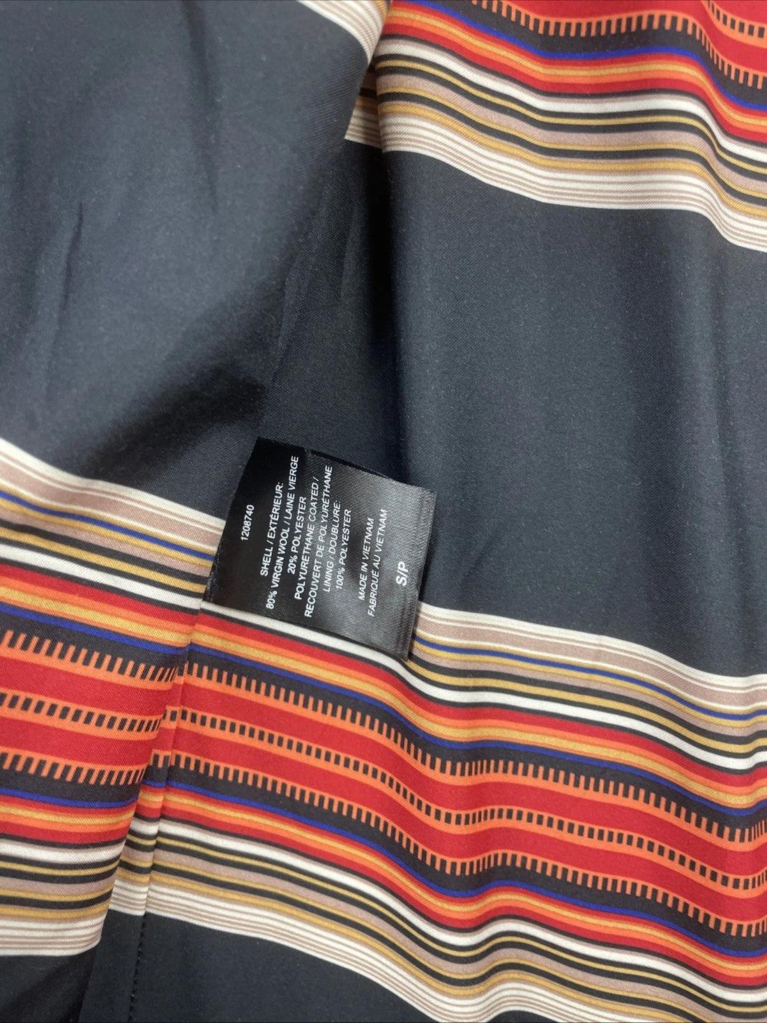 Pendleton Wool Coat Jacket Size Small