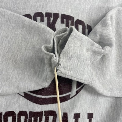 Vintage Stockton Football Champion Reverse Weave Crewneck Sweatshirt Size XL 90s