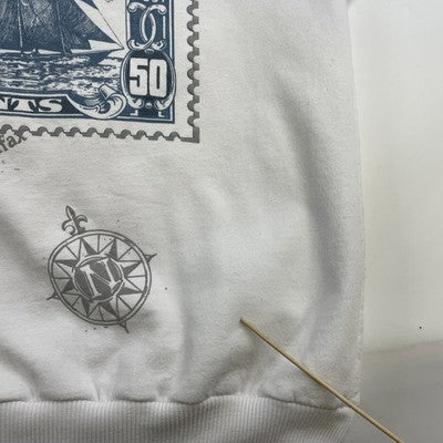 Vintage Bluenose Canada 50 Cents Crewneck Sweatshirt Size Large 90s