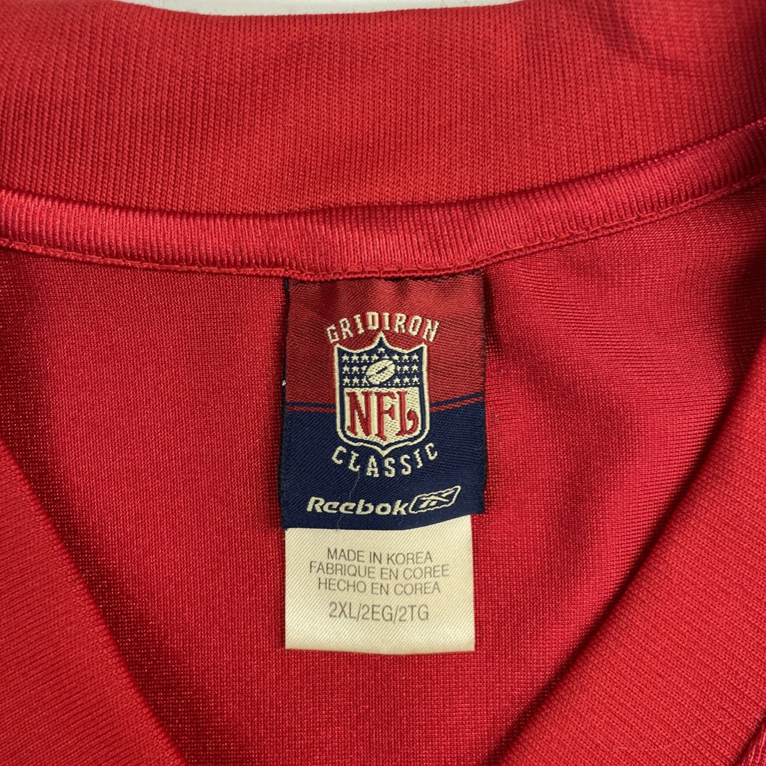 Tedy Bruschi New England Patriots Reebok Jersey 2XL Gridiron Throwback NFL