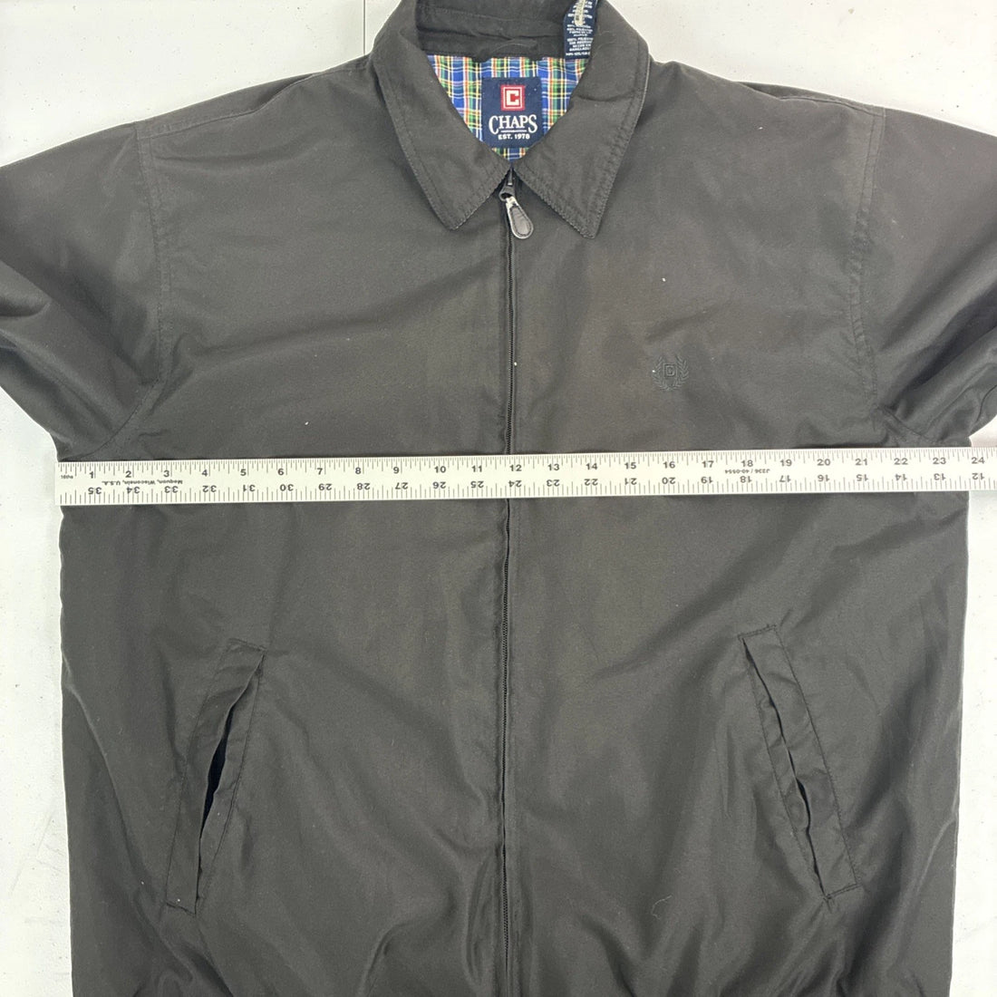 Chaps Harrington Bomber Jacket Size Medium