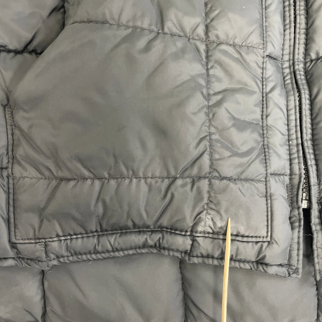 Vintage Walls Western Quilted Puffer Vest Jacket Size Large Tall Black Insulated