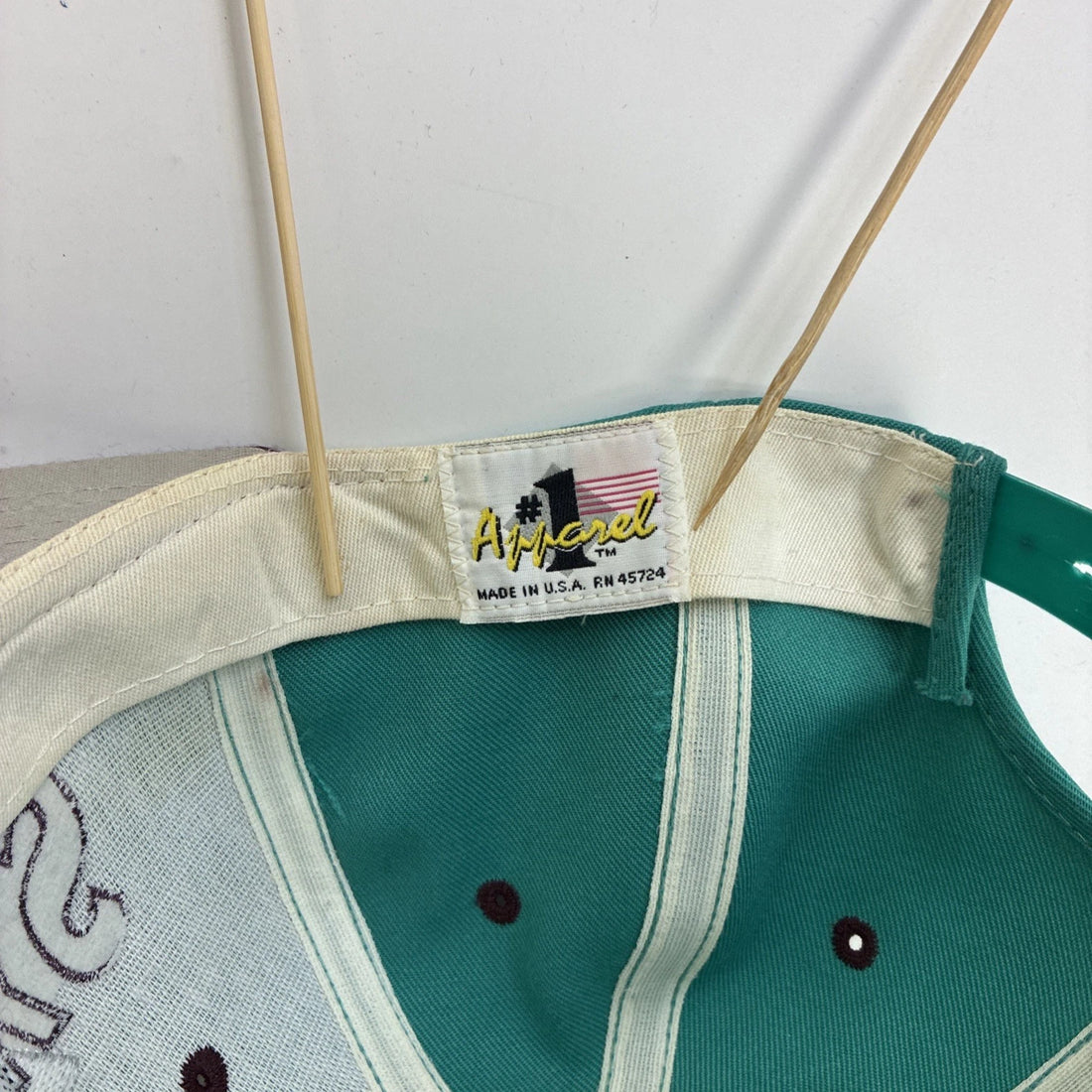 Vintage Mighty Ducks #1 Apparel Snapback Hat Cap OSFA NHL