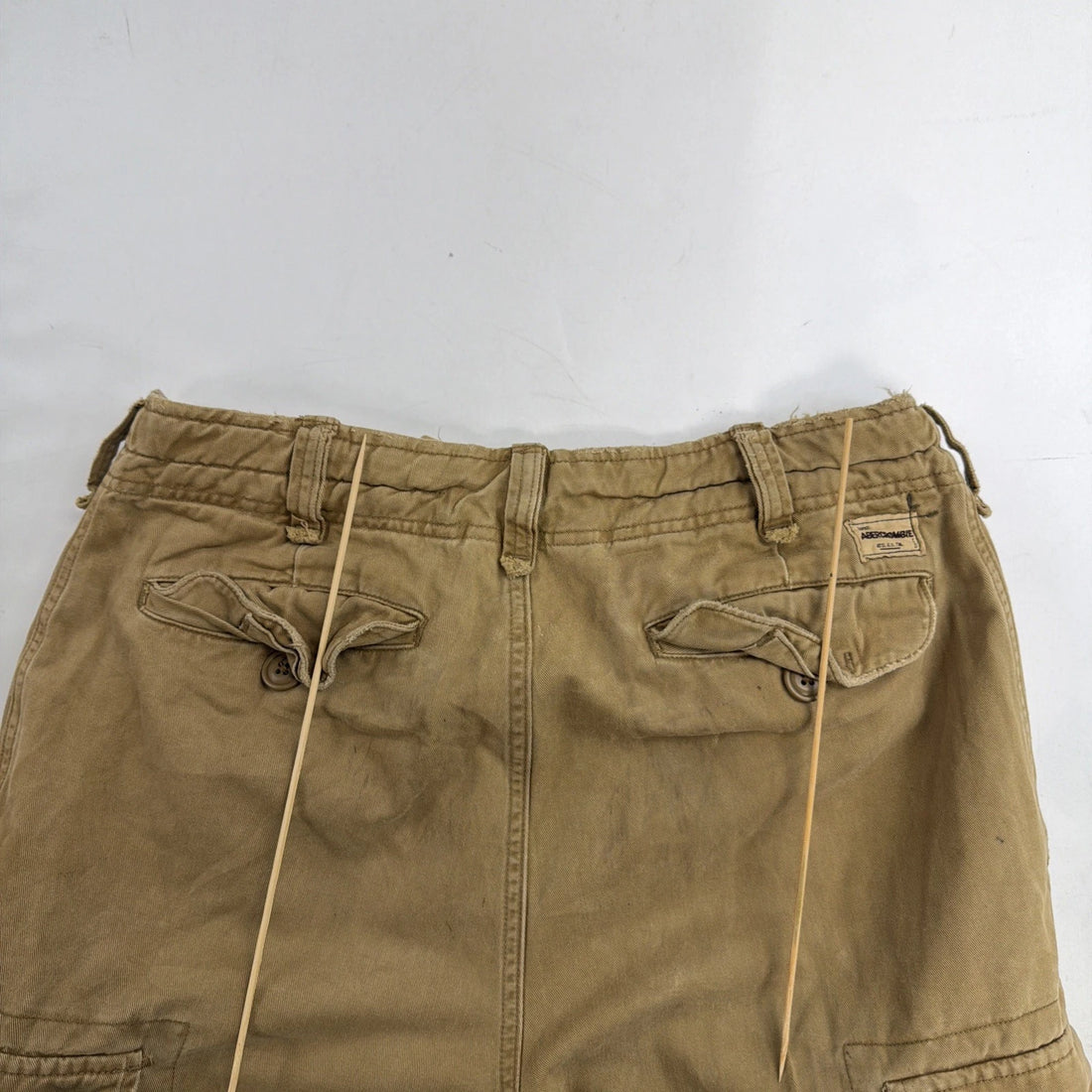 Abercrombie & Fitch Paratrooper Military Cargo Pants Size 30R Brown