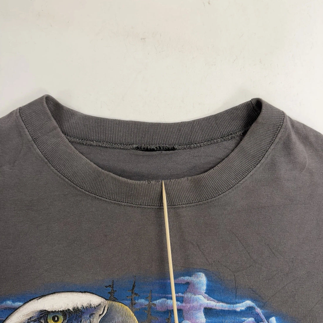 Vintage Harley Davidson Wolf Eagle Long Sleeve T-Shirt Size Large 1997 90s