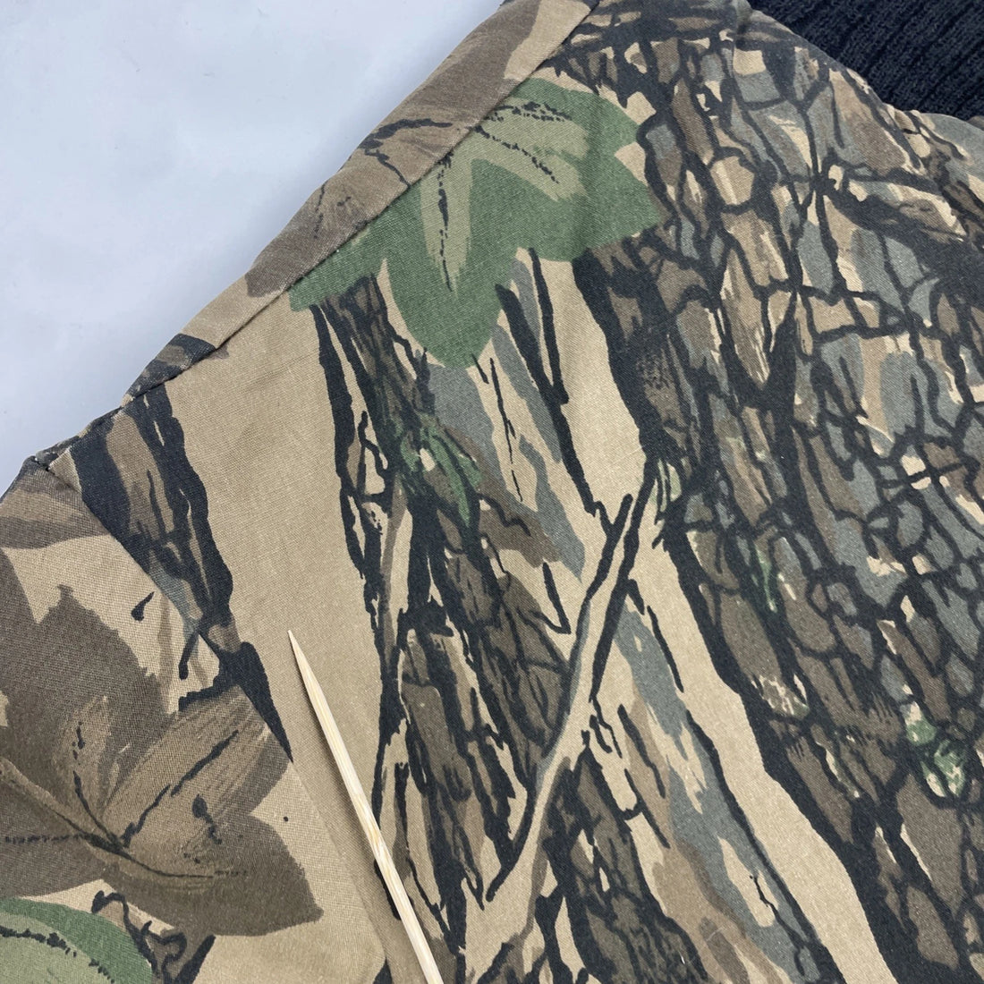 Vintage Sub-Zero Rebark Camo Bomber Jacket Size Large