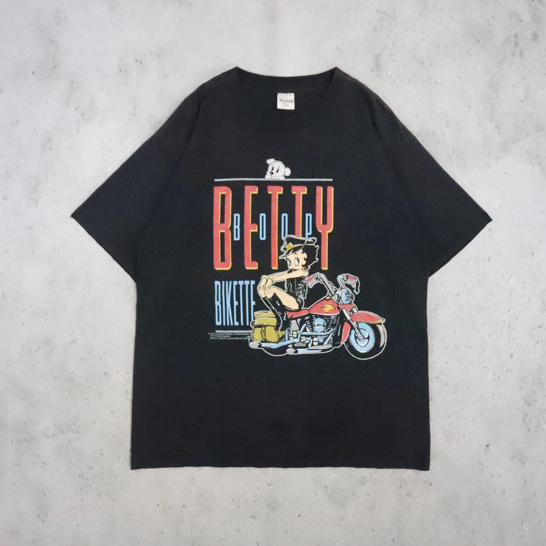 Vintage Betty Boop Bikette Cartoon T-Shirt Size XL 1995 90s