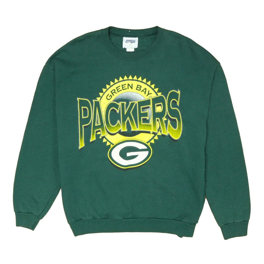 Vintage Green Bay Packers CSA Sweatshirt Crewneck Size XL Green 90s NF –  Throwback Vault