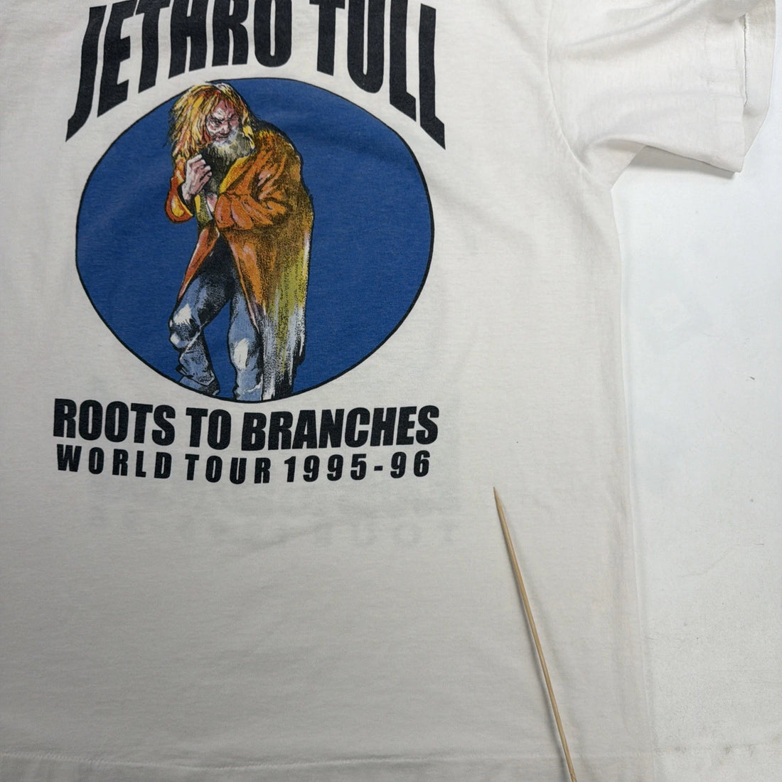 Vintage Jethro Tull Roots To Branches Tour T-Shirt Size Large 1996 90s