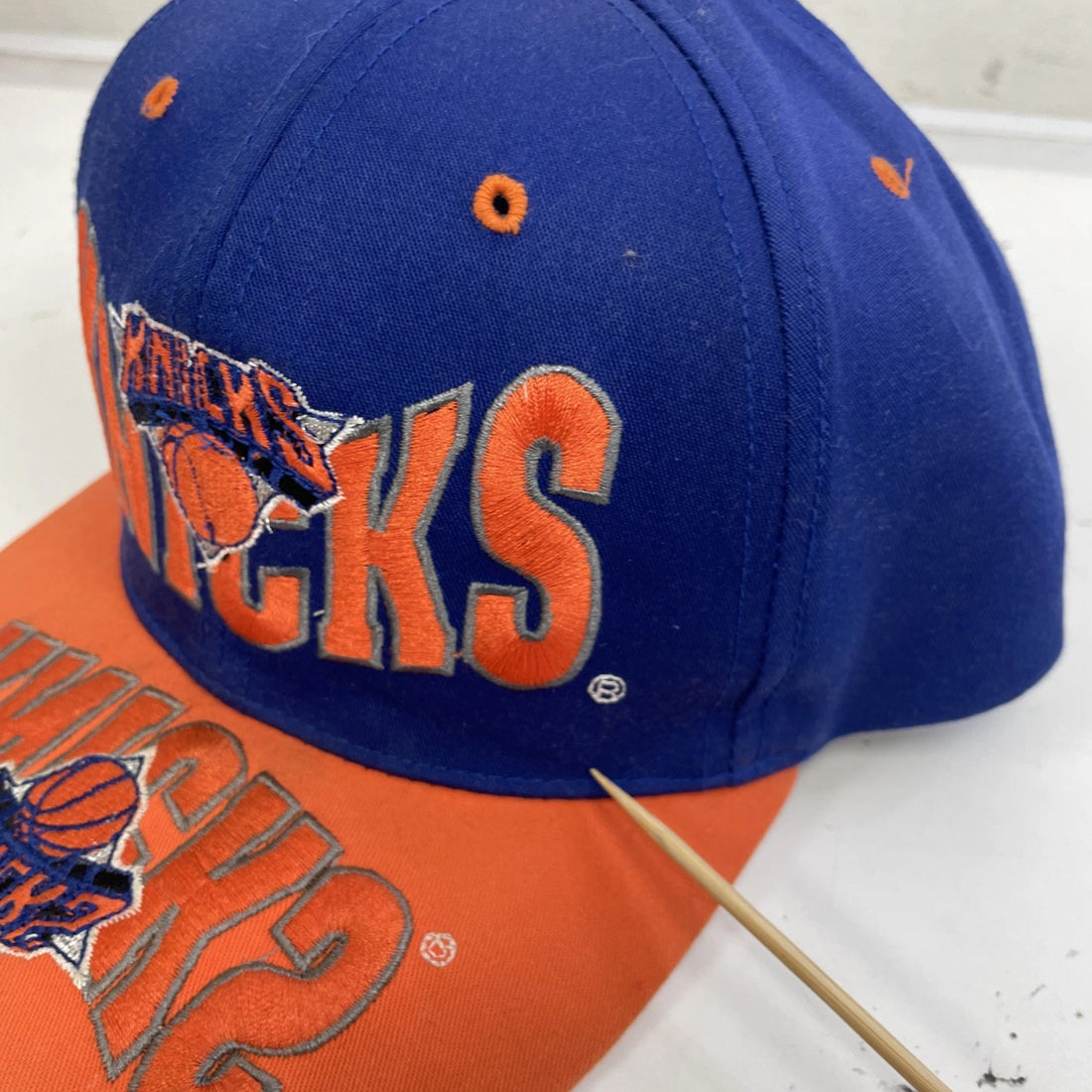 Vintage New York Knicks G Cap Snapback Hat Youth OSFA 90s NBA