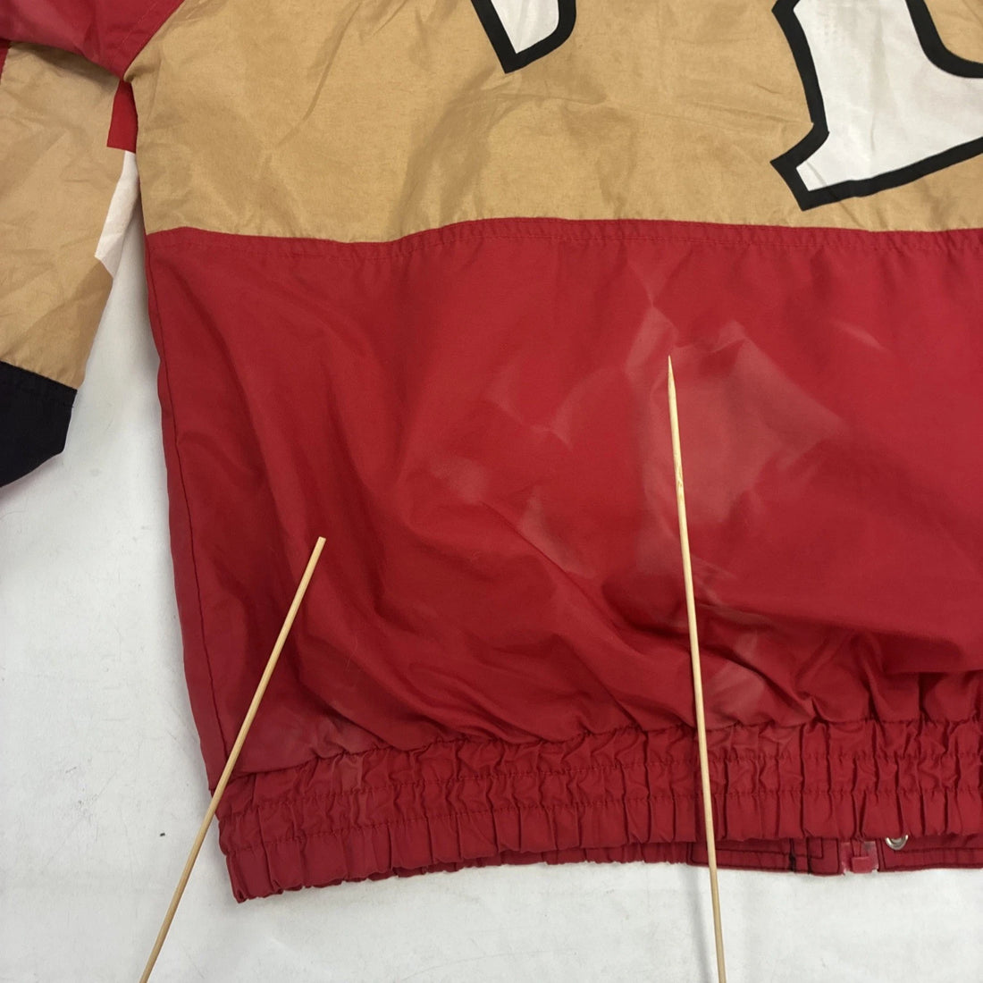 Vintage San Francisco 49ers Reebok Windbreaker Light Jacket Size Large NFL