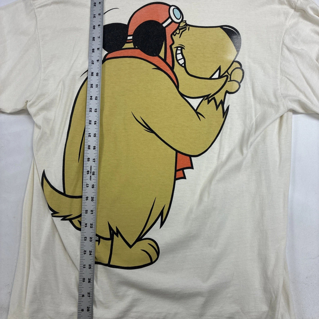 Vintage Muttley Hanna Barbera T-Shirt XL Jumbo Double Sided Cartoon Promo 1993