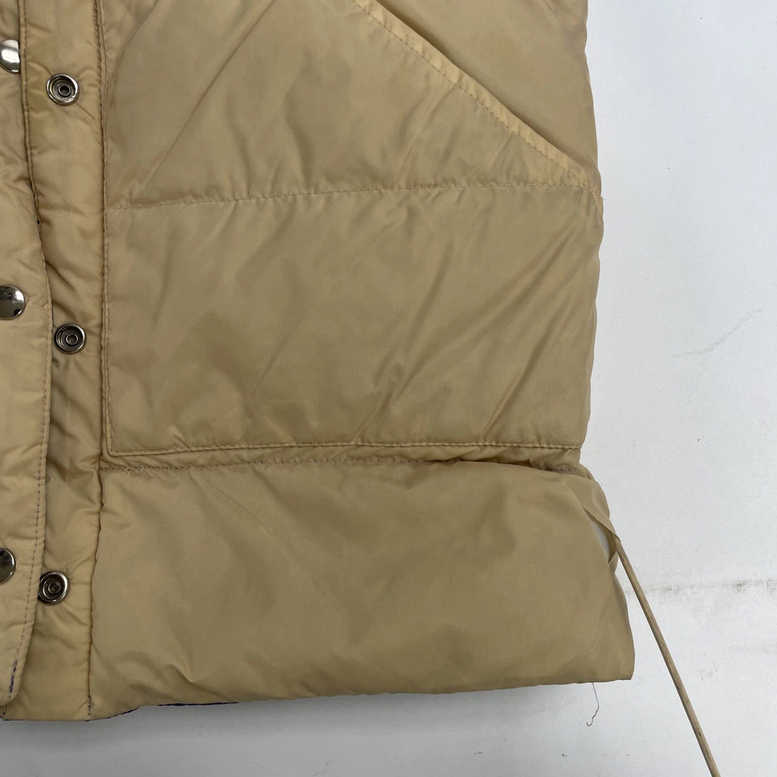Vintage Swellwear Puffer Vest Jacket Size Medium Reversible Insulated