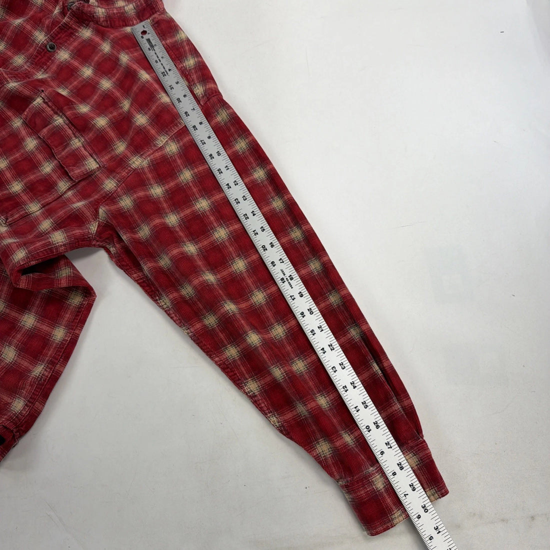 Wolverine Button Up Shirt Size Large Red Plaid