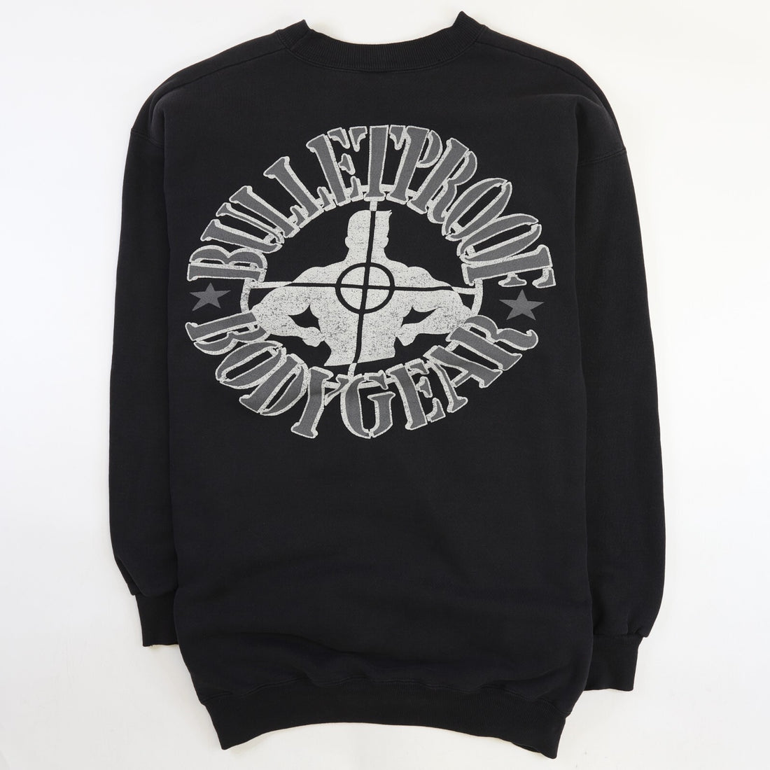 Vintage Bulletproof Bodygear Crewneck Sweatshirt Size XL Body Building 90s