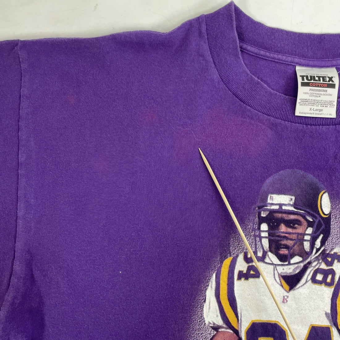 Vintage Minnesota Vikings Randy Moss T-Shirt Size XL NFL