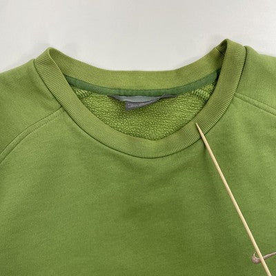 Vintage Nike Crewneck Sweatshirt Size XL Green Embroidered Swoosh