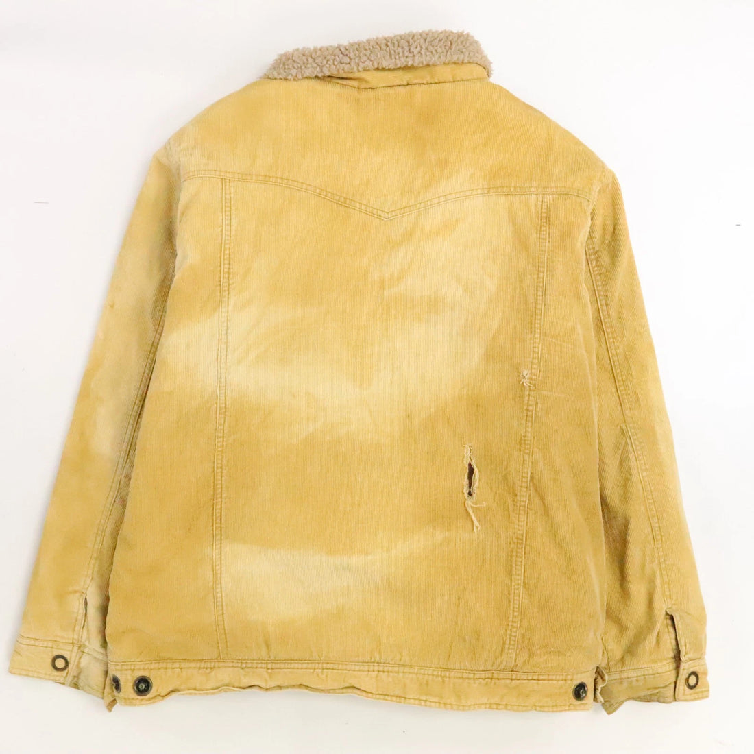 Urban Pipeline Corduroy Trucker Jacket Size XL Sherpa Lined Y2K