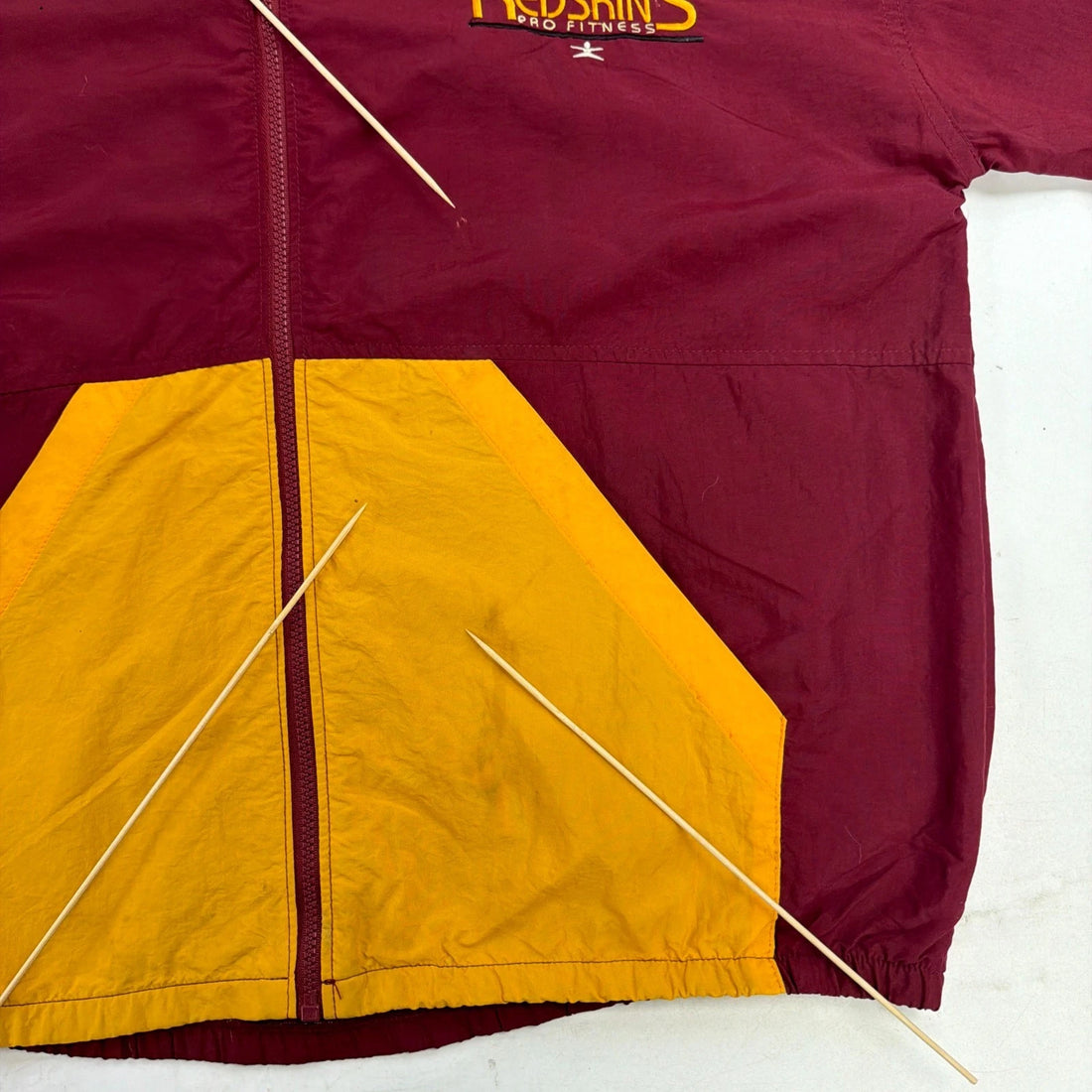 Vintage Washington Redskins Windbreaker Light Jacket Size XL NFL