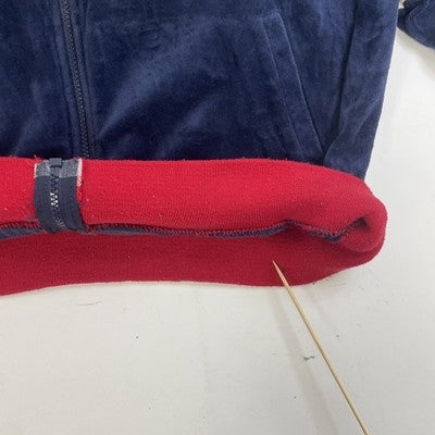 Vintage Pierre Cardin Velour Light Track Jacket Size Large Y2K