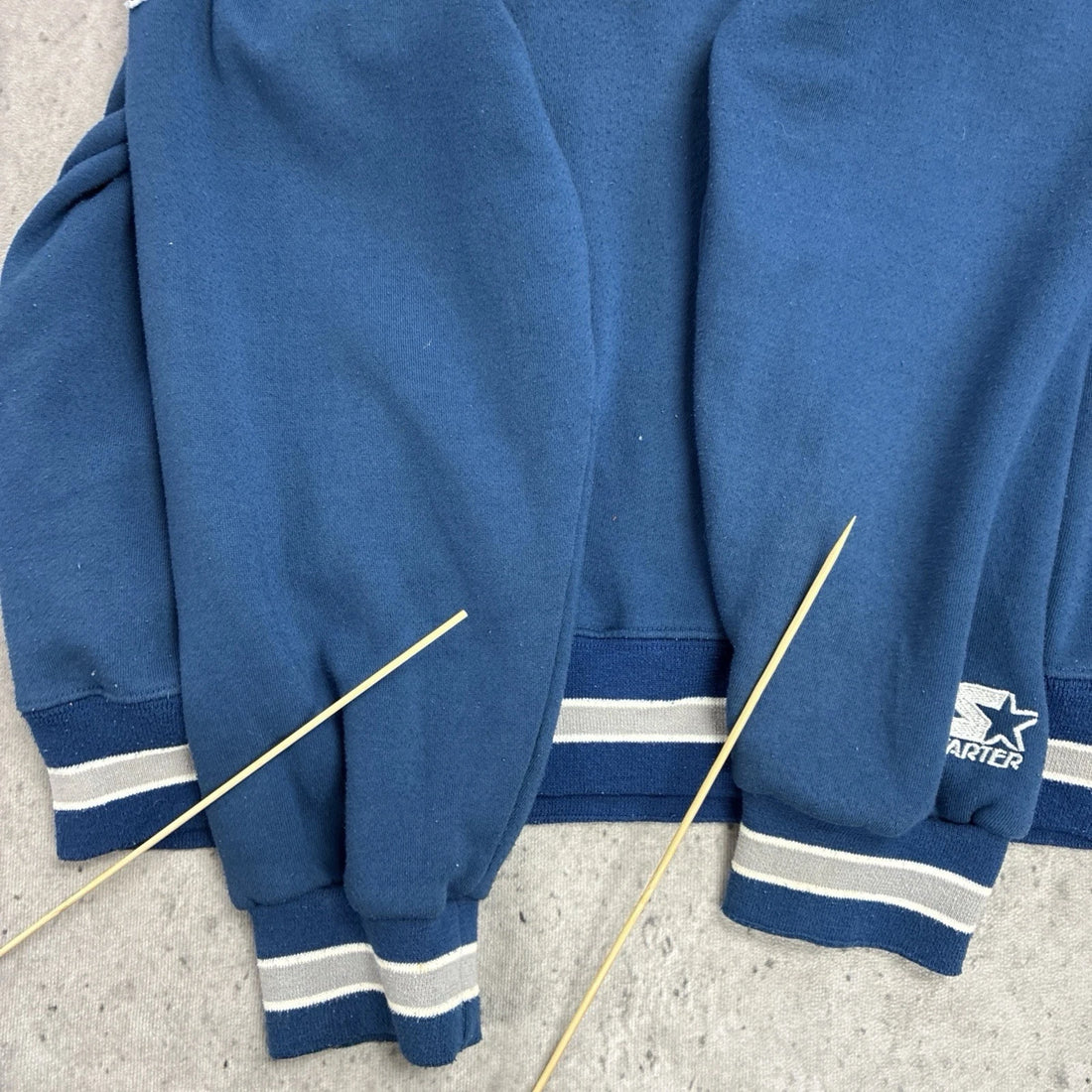 Vintage Dallas Cowboys Starter Sweatshirt Hoodie Size Large 90s NFL