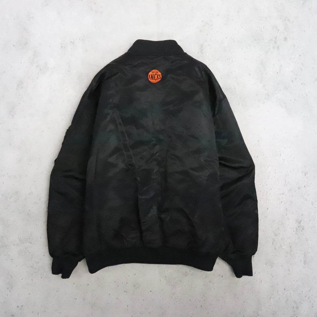 New York Knicks Reebok Satin Quilted Reversible Jacket XL NBA