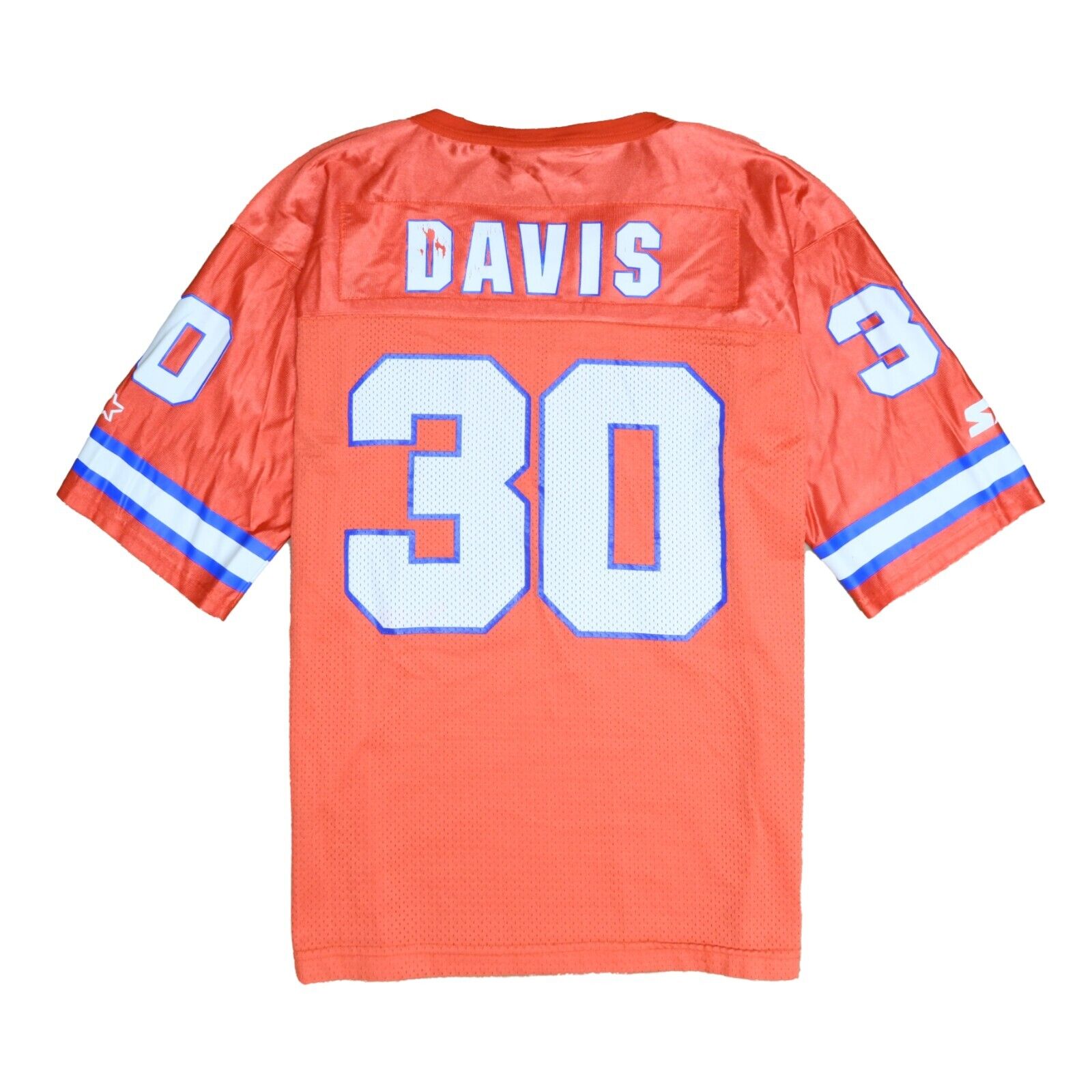 Vintage Denver Broncos Terell Davis Starter Jersey Size XL Orange NFL –  Throwback Vault