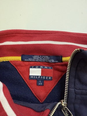 Vintage Tommy Hilfiger 1/4 Zip Pullover Sweater Size Large