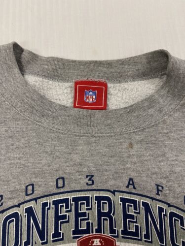 Vintage New England Patriots AFC Conference Champs Sweatshirt Size 2XL NFL