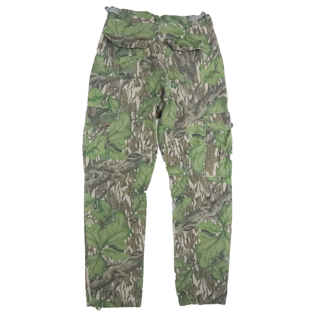 Vintage Mossy Oak Full Foliage Camo Hunting Cargo Pants Size Small