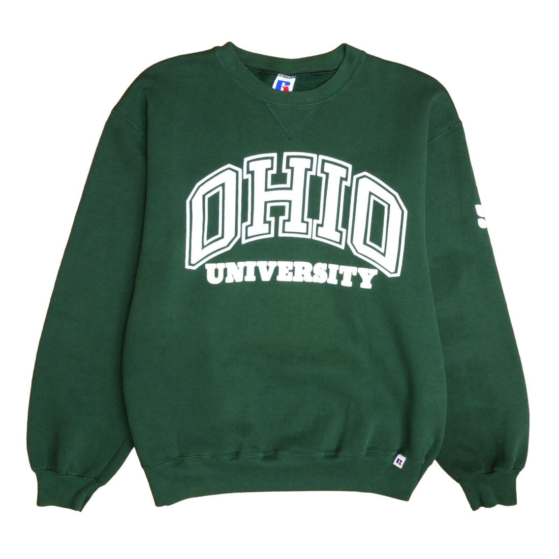 Vintage Ohio University Russell Athletic Sweatshirt Crewneck Size Large 90s NCAA