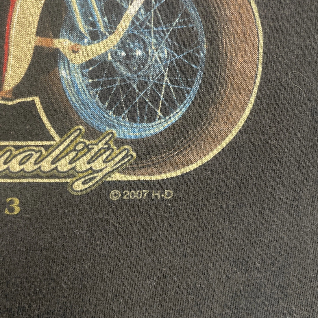 Harley Davidson Motorcycles Kamloop T-Shirt Size Large