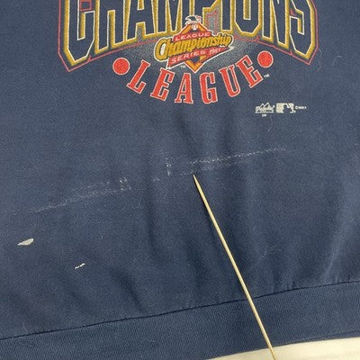 Vintage Cleveland Indians AL Champions Crewneck Sweatshirt Size 2XL MLB