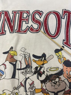 Shirts, Vintage Minnesota Twins Looney Tune Shirt Minnesota Twins Shirt