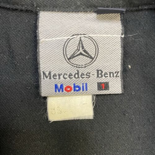 Vintage Mercedes Benz West Auto Racing Button Up Shirt Size XL