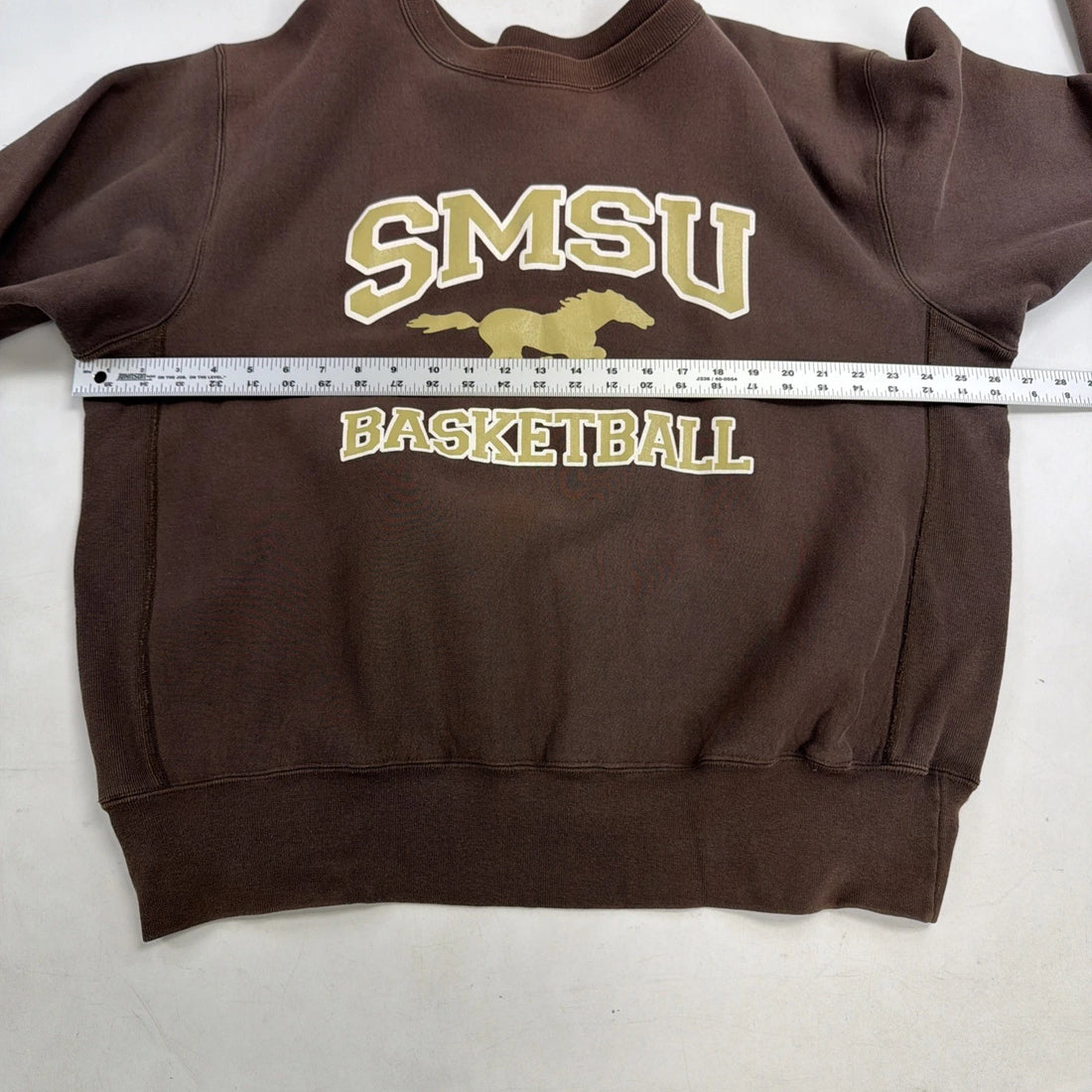 Vintage SMSU Basketball Crewneck Sweatshirt Size XL