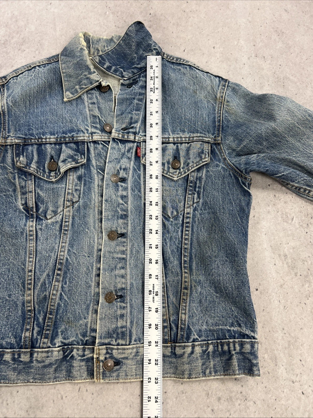Vintage Levi's Denim Trucker Jacket Size Small
