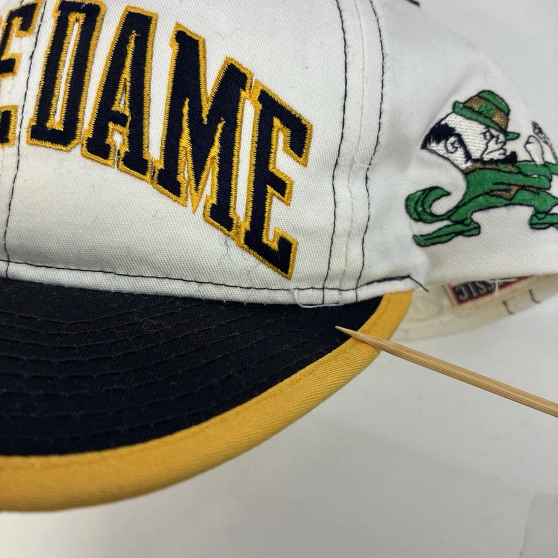 Vintage Notre Dame Fighting Irish Starter Snapback Hat Cap OSFA NCAA
