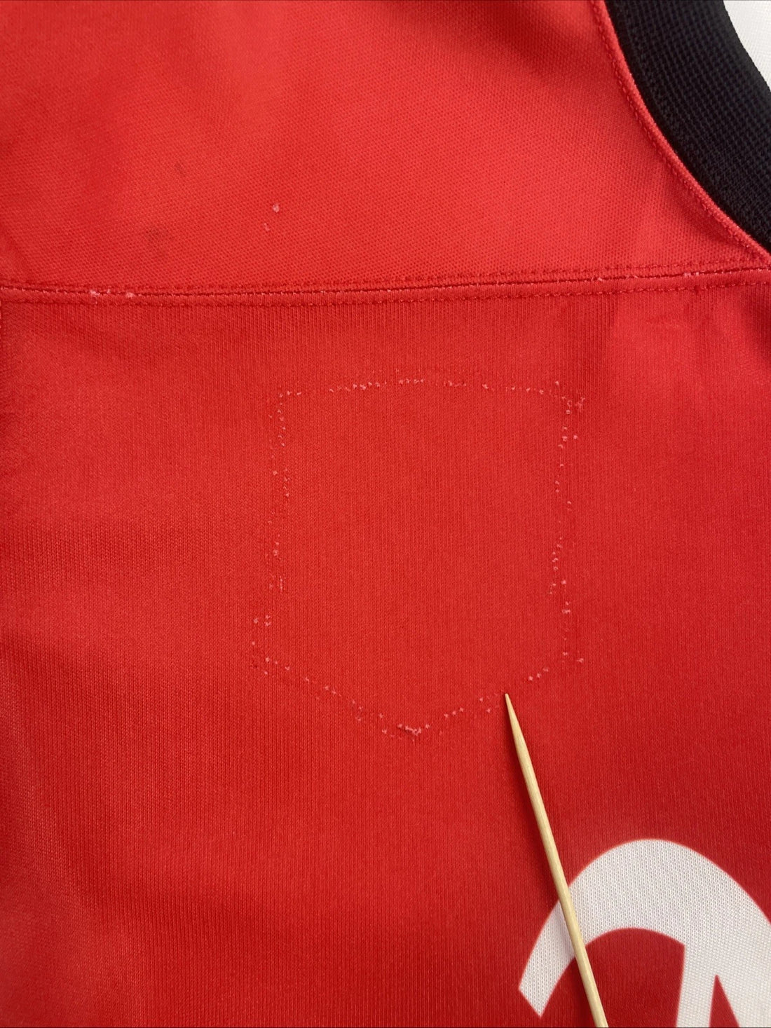 NS Bauer Authentic Hockey Jersey Size 48 Fight Strap