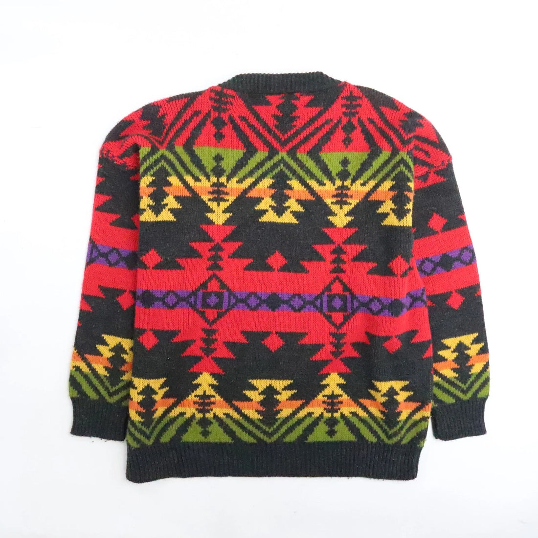 Vintage Arielle Aztec Western Crewneck Sweater Size Large