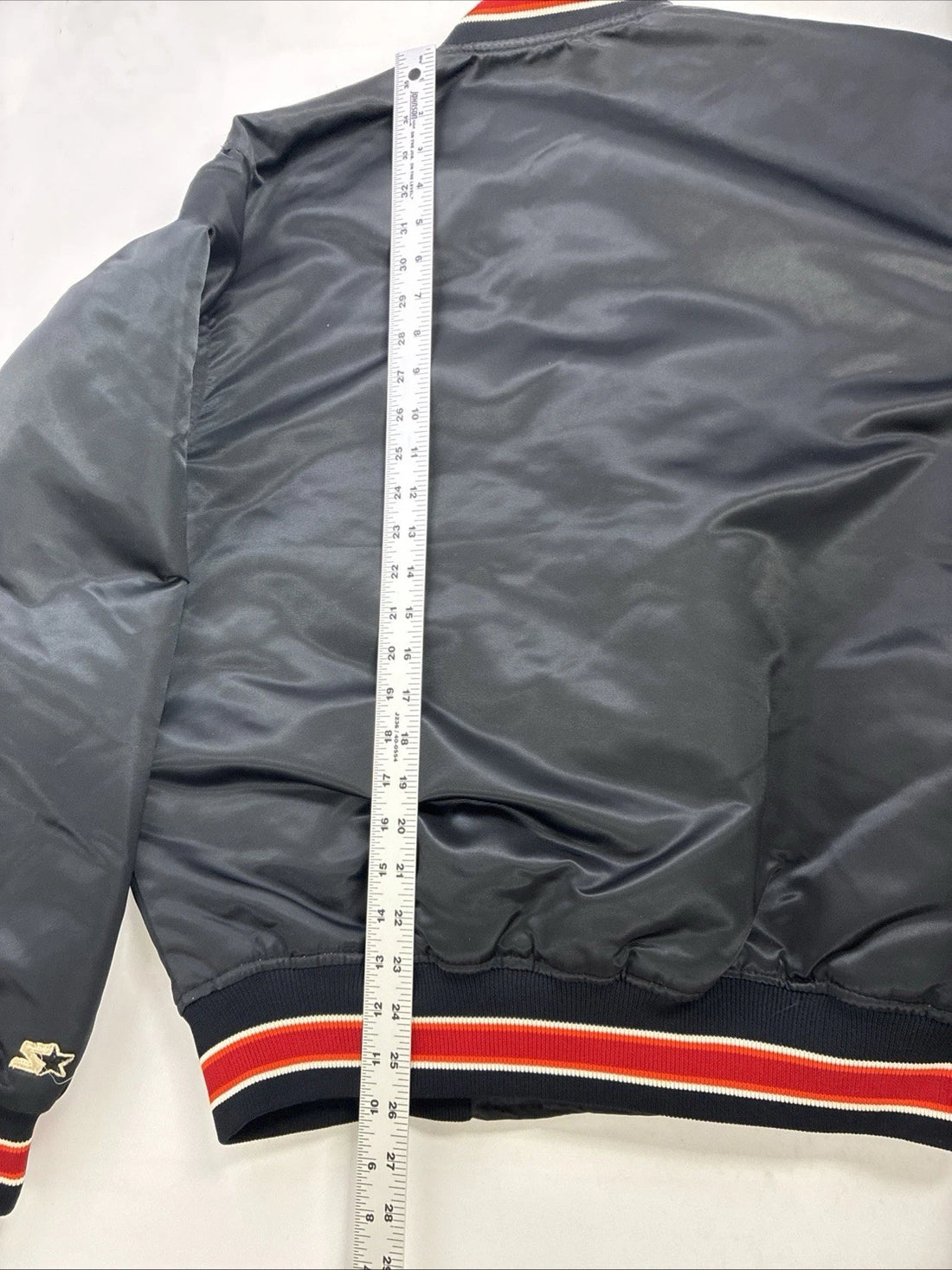 Miami Heat Starter Satin Bomber Jacket Size Large NBA