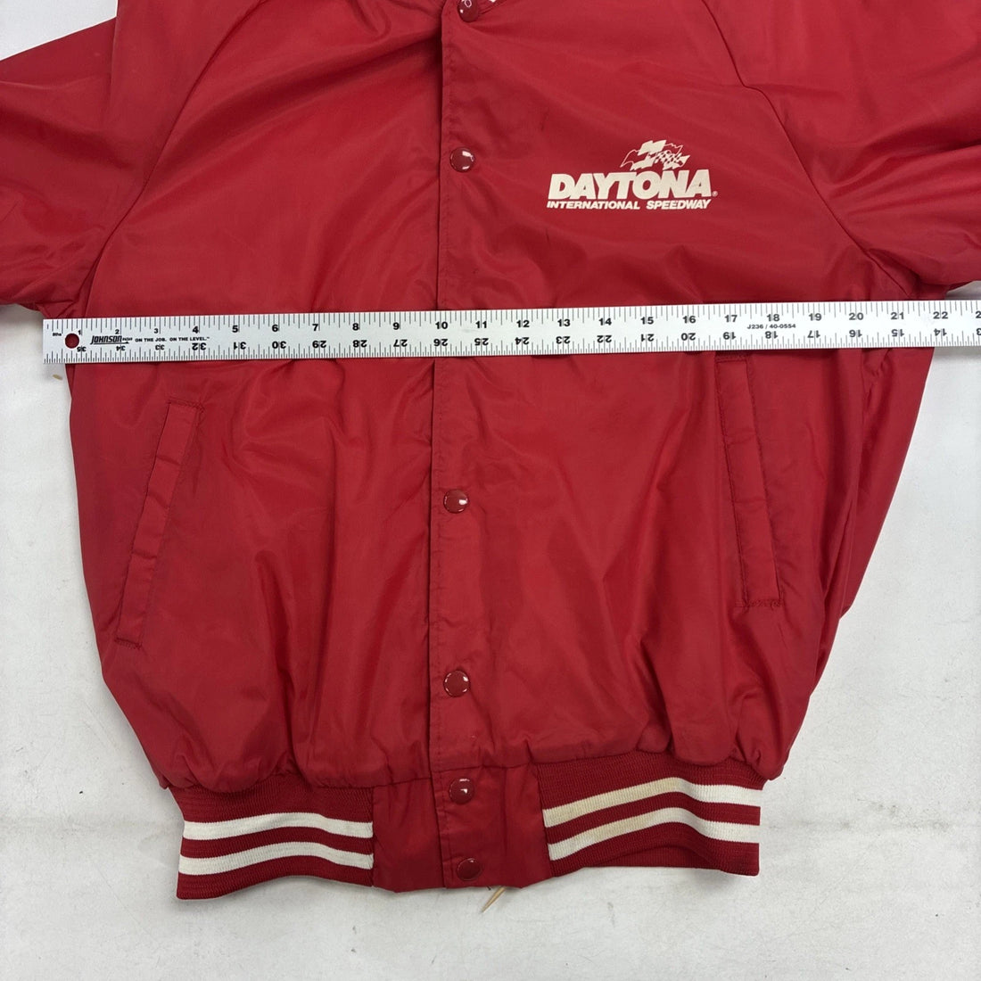 Vintage Daytona International Speedway Speedweeks 1990 USA Bomber Jacket Small