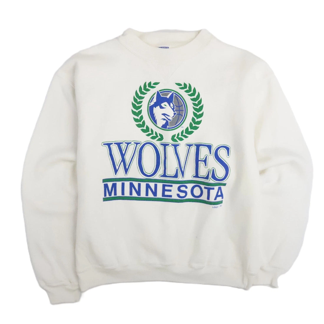 Vintage Minnesota Timberwolves Crewneck Sweatshirt Size XL 90s NBA