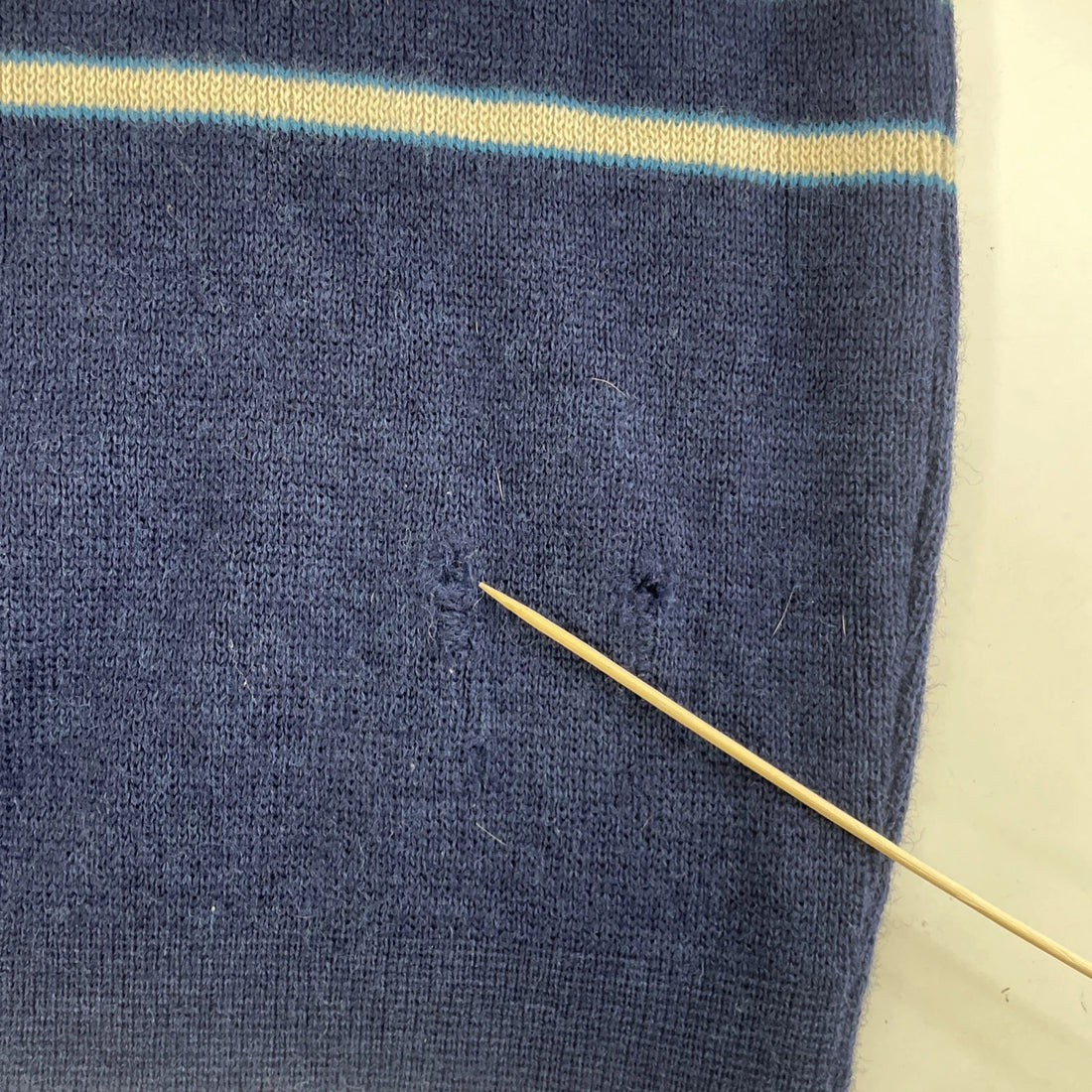 Vintage Jonathan Richards Wool Knit Crewneck Sweater Size Large Striped