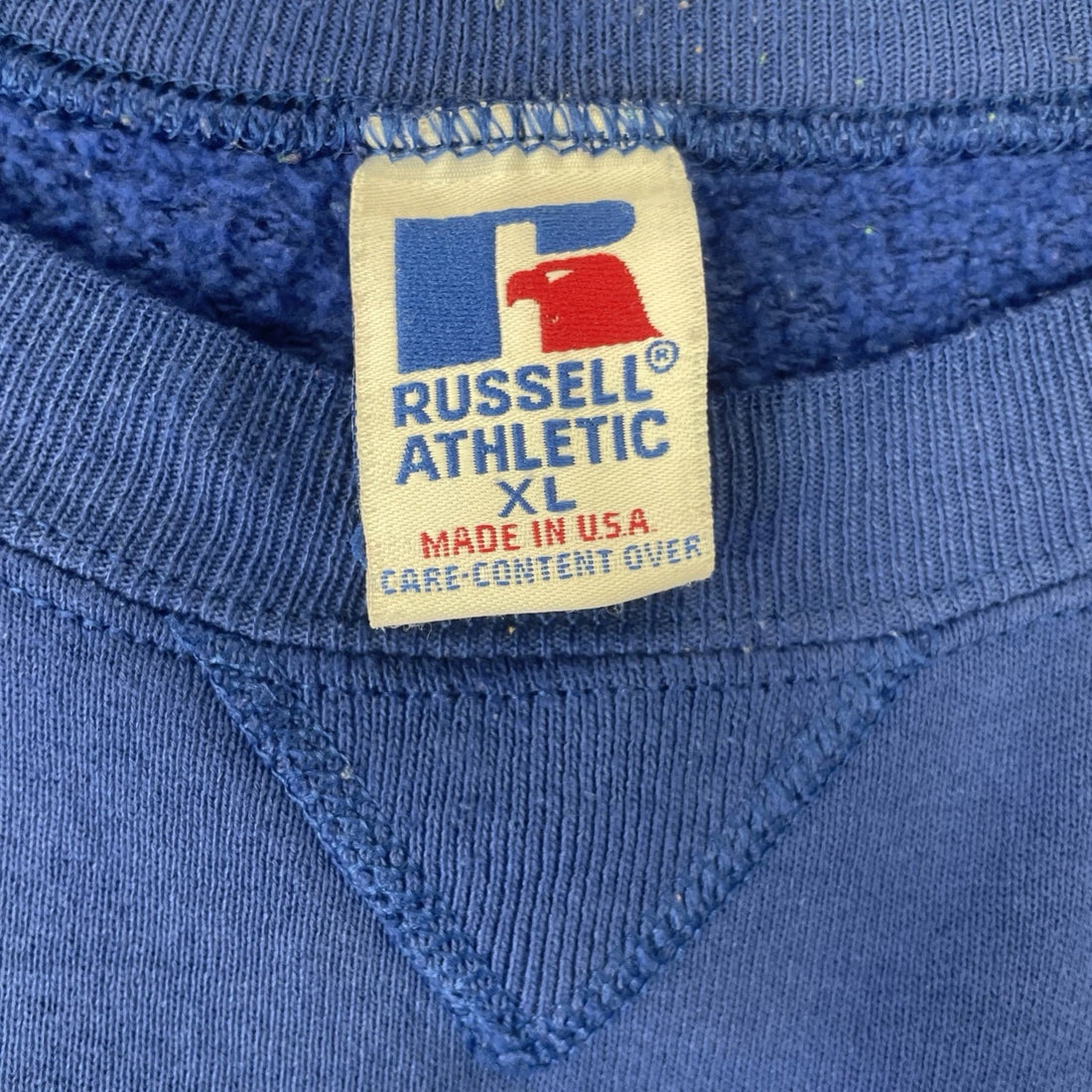 Vintage Russell Athletic Crewneck Sweatshirt Size XL Blue