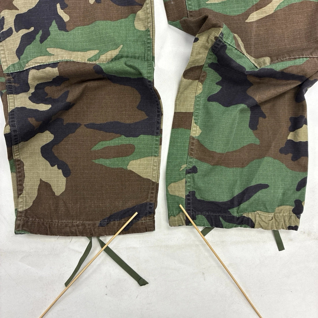 Hot Weather Combat Woodland Camo Cargo Utility Trousers Pants Size Medium