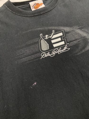 Vintage Dale Earnhardt Racing Winners Circle T-Shirt Size Large Black NASCAR
